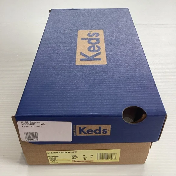 Keds Women’s Shoes Neon Champion Canvas Sneakers Size 9 WF66460 - Picture 8 of 9